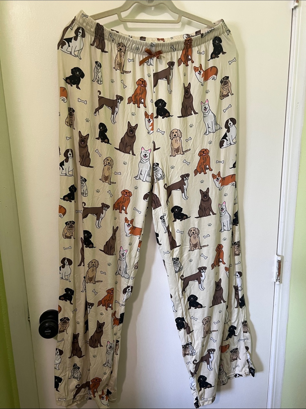 Sophie Sue Jammie Pants with Dogs, Corgi, spaniel, lab, hound. Size 2X